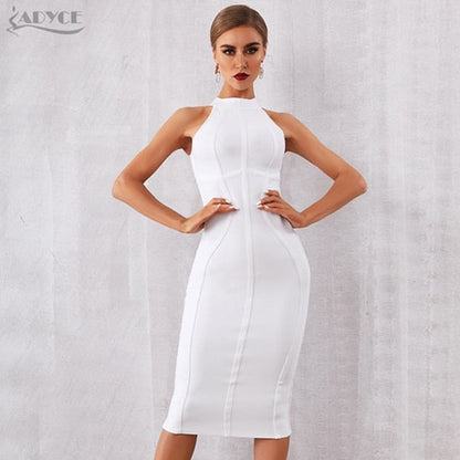 Elegant Tank Sexy Sleeveless Club Celebrity Runway Party Bodycon Bandage Dress The Clothing Company Sydney