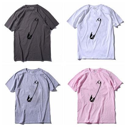 Cotton short sleeve cool casual funny o-neck summer top men's T shirt The Clothing Company Sydney