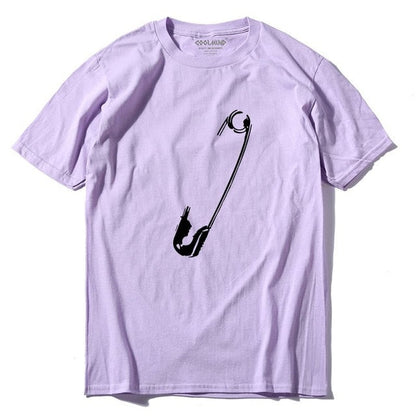 Cotton short sleeve cool casual funny o-neck summer top men's T shirt The Clothing Company Sydney