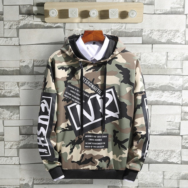 New Casual Black White Hooded Men Hip Hop Street Wear Letter Print Sweatshirts Skateboard Men/Woman Pullover Hoodie The Clothing Company Sydney