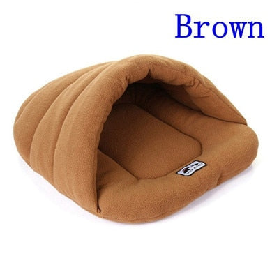 6 Colors Soft Polar Fleece Winter Warm Pet Heated Mat Small Dog Puppy Kennel House for Cats Sleeping Bag Nest Cave Bed The Clothing Company Sydney