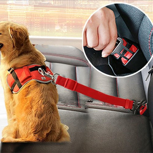Pet Car Seat Dog SeatBelt Safety Harness Restraint Adjustable Leash Travel Clip Cat Dog Car Seat Belt For All Cars Dog Seat Belt The Clothing Company Sydney