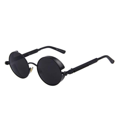 Vintage Womens Steampunk Brand Designer Round Sunglasses UV400 The Clothing Company Sydney