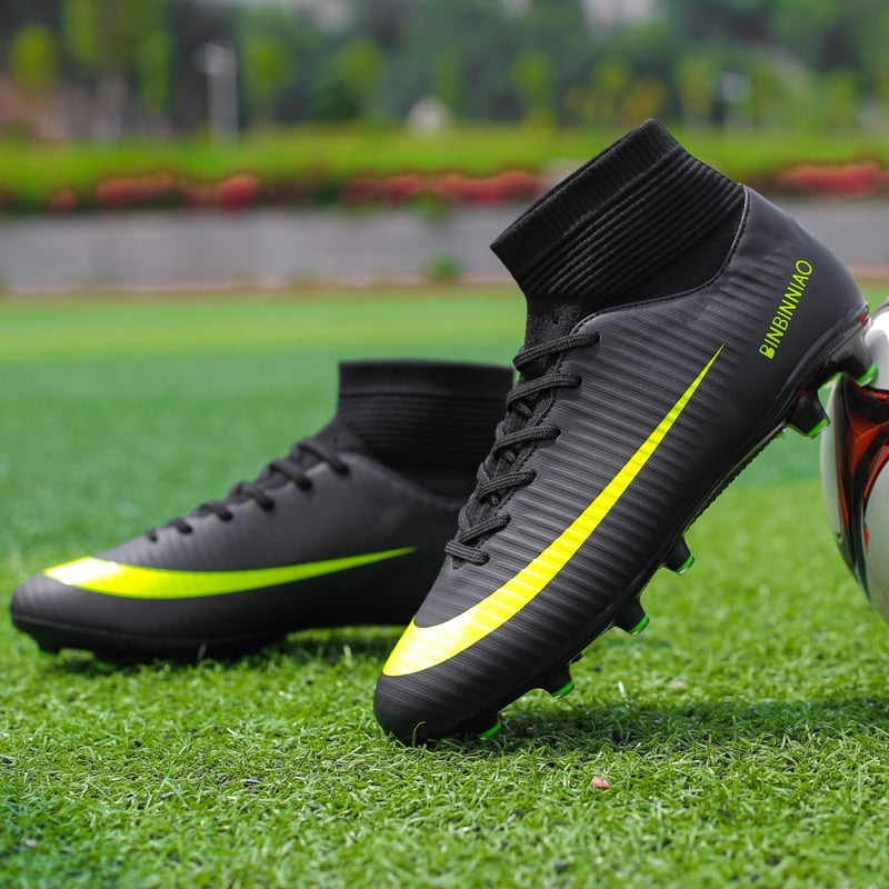 Indoor Outdoor Soccer Shoes for Men Women Football Shoes Kids Training Sneakers Spikes Soccer Cleats Futsal Football Boots The Clothing Company Sydney