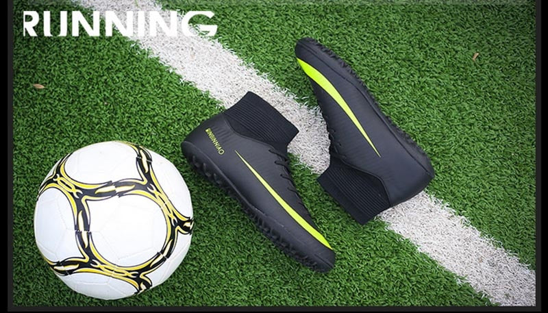 Indoor Outdoor Soccer Shoes for Men Women Football Shoes Kids Training Sneakers Spikes Soccer Cleats Futsal Football Boots The Clothing Company Sydney