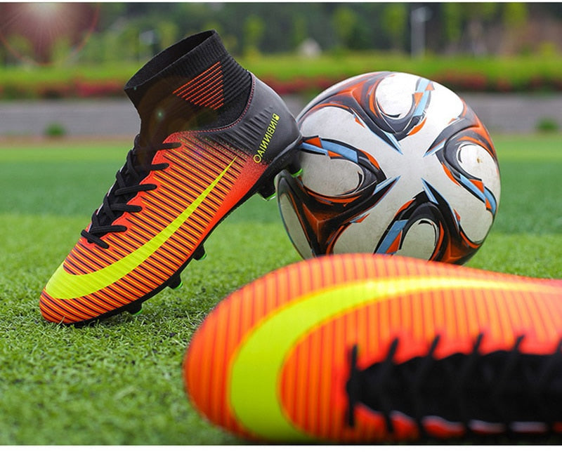 Indoor Outdoor Soccer Shoes for Men Women Football Shoes Kids Training Sneakers Spikes Soccer Cleats Futsal Football Boots The Clothing Company Sydney