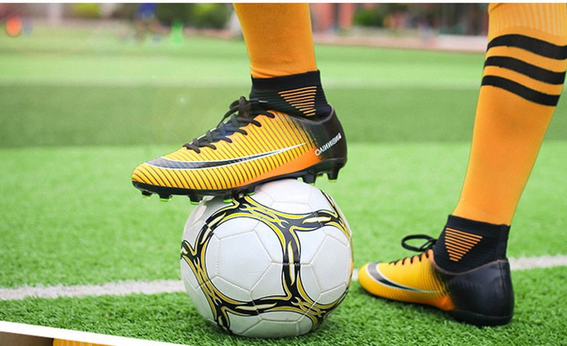 Indoor Outdoor Soccer Shoes for Men Women Football Shoes Kids Training Sneakers Spikes Soccer Cleats Futsal Football Boots The Clothing Company Sydney