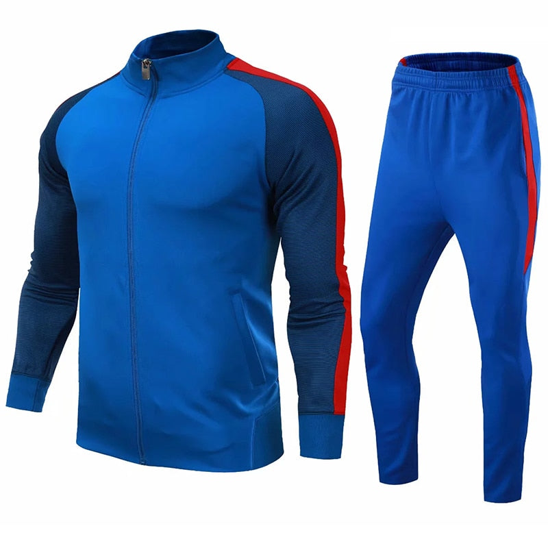 Unisex Sports Soccer Basketball Running Tracksuit Customizable Pants and Top Set The Clothing Company Sydney