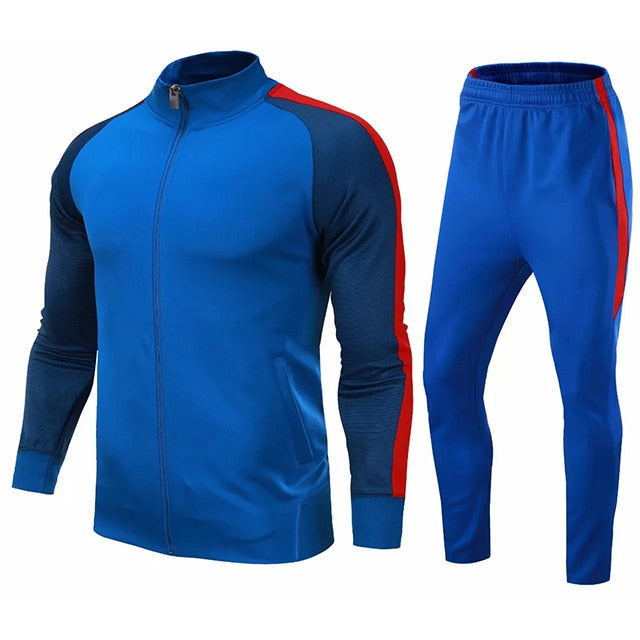 Unisex Sports Soccer Basketball Running Tracksuit Customizable Pants and Top Set The Clothing Company Sydney