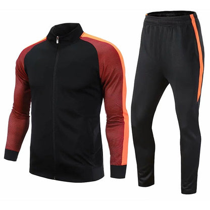 Unisex Sports Soccer Basketball Running Tracksuit Customizable Pants and Top Set The Clothing Company Sydney