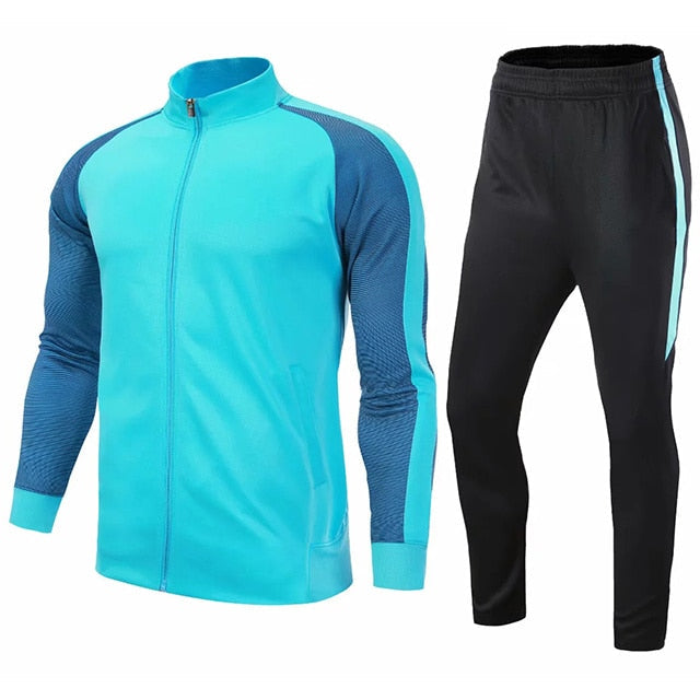 Unisex Sports Soccer Basketball Running Tracksuit Customizable Pants and Top Set The Clothing Company Sydney