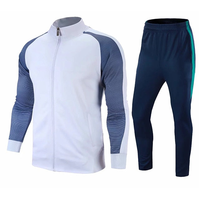 Unisex Sports Soccer Basketball Running Tracksuit Customizable Pants and Top Set The Clothing Company Sydney