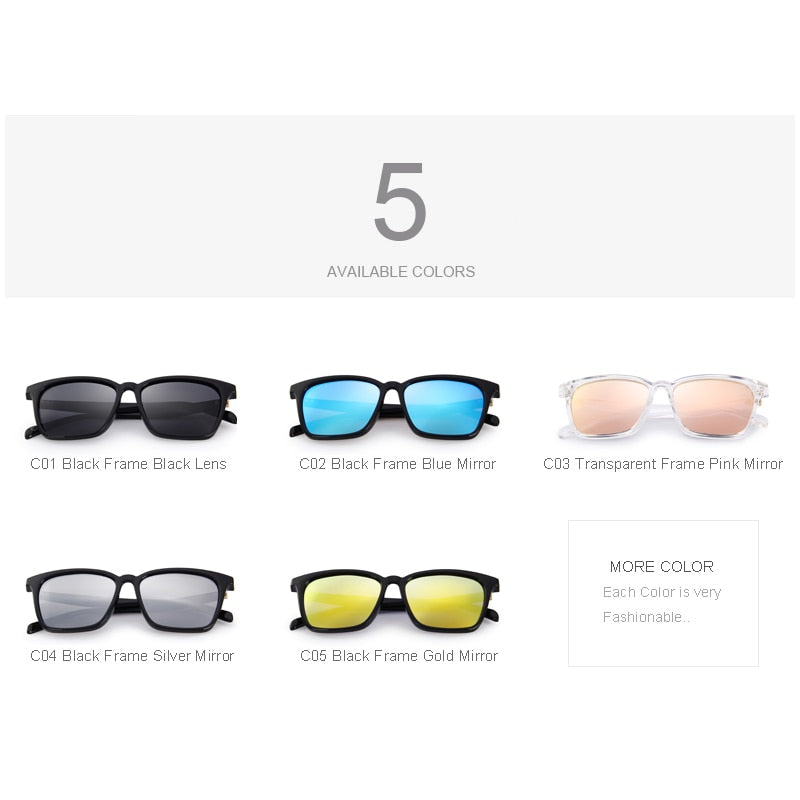 Designer Men/Women Classic Polarized Sunglasses Fashion Sunglasses 100% UV Protection The Clothing Company Sydney