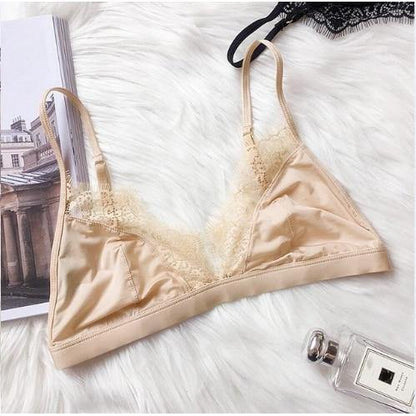 Floral Lace Adjusted Straps Female Lingerie Comfortable breathable Soft Bralette Thin Seamless underwear Bra The Clothing Company Sydney