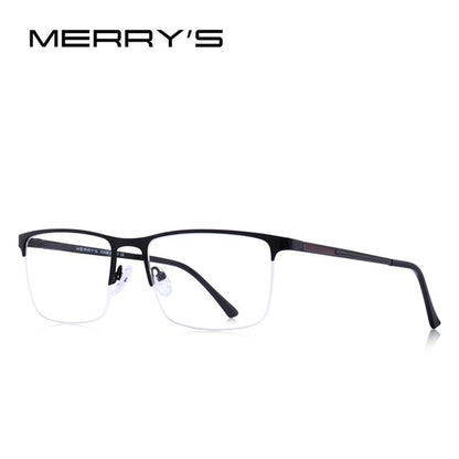 Designer Men Titanium Glasses Frame Ultralight Square Eye Myopia Prescription Eyeglasses Male Optical Frame The Clothing Company Sydney