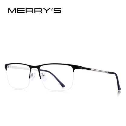 Designer Men Titanium Glasses Frame Ultralight Square Eye Myopia Prescription Eyeglasses Male Optical Frame The Clothing Company Sydney