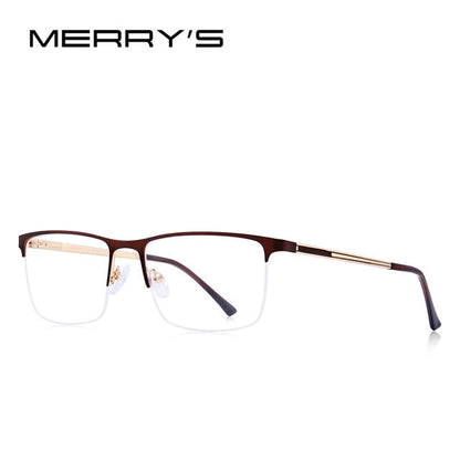 Designer Men Titanium Glasses Frame Ultralight Square Eye Myopia Prescription Eyeglasses Male Optical Frame The Clothing Company Sydney