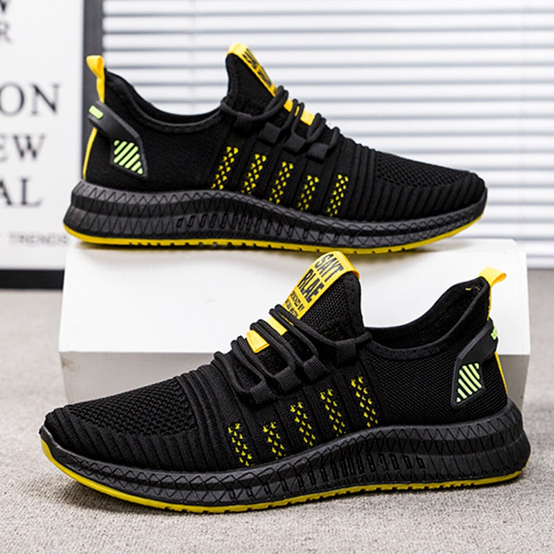 Designer Men's Casual Breathable Mesh Comfortable Walking Footwear Male Running Sport Shoes Sneakers The Clothing Company Sydney