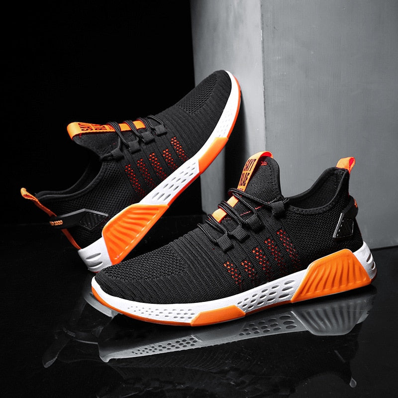 Designer Men's Casual Breathable Mesh Comfortable Walking Footwear Male Running Sport Shoes Sneakers The Clothing Company Sydney