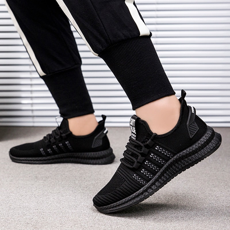 Designer Men's Casual Breathable Mesh Comfortable Walking Footwear Male Running Sport Shoes Sneakers The Clothing Company Sydney