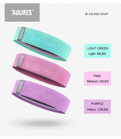 1PC Hip Yoga Resistance Band Wide Fitness Exercise LegsLoop For Circle Squats Training Anti Slip Band The Clothing Company Sydney