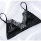 Soft Satin Bra Comfortable Underwear Wireless Lace Bralette 3/4 Cup Intimate Lingerie Thin Seamless Bra The Clothing Company Sydney