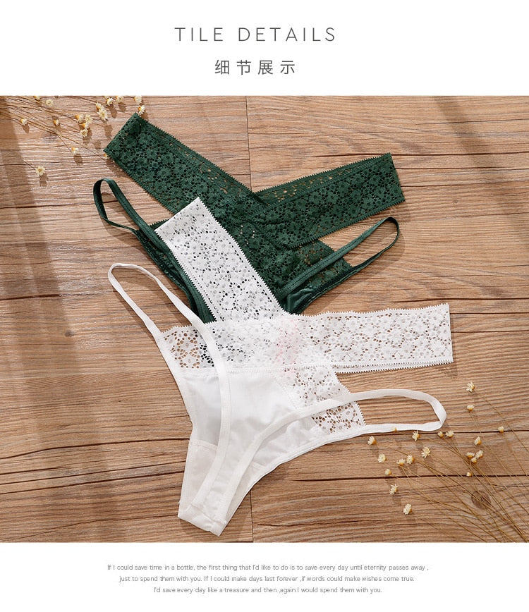 European Lace Transparent Women Underwear Hot Sexy High Waist Hollow Out Panties String Seamless Briefs Thong The Clothing Company Sydney