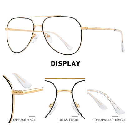 Designer Classic Pilot Glasses Frame For Men Women Fashion Prescription Glasses Frames Optical Eyewear The Clothing Company Sydney