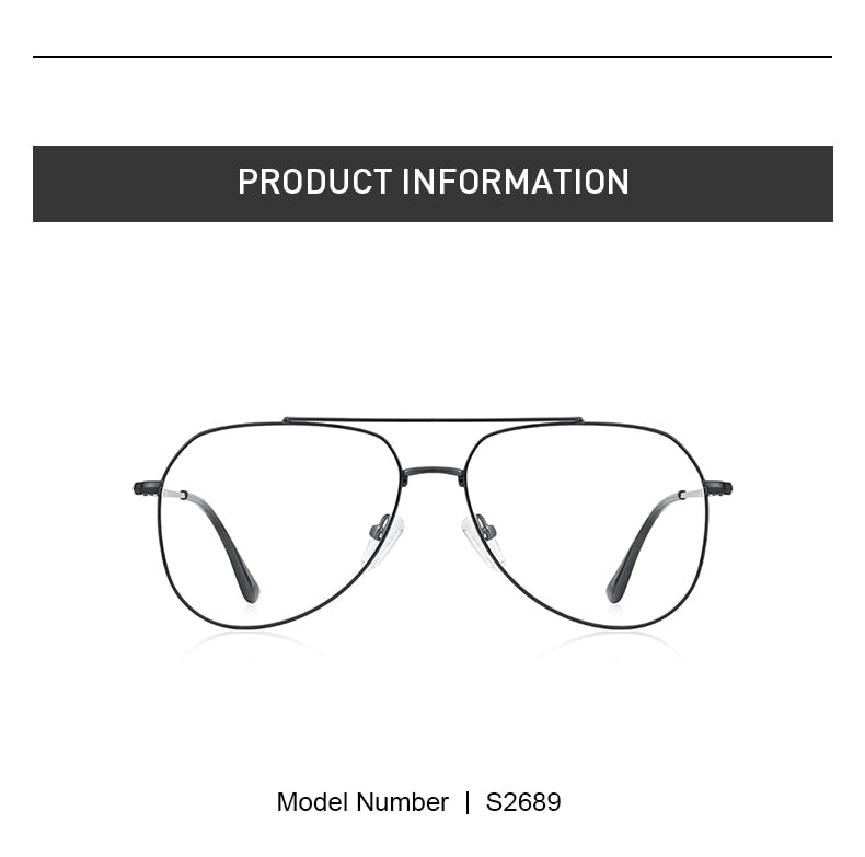 Designer Classic Pilot Glasses Frame For Men Women Fashion Prescription Glasses Frames Optical Eyewear The Clothing Company Sydney