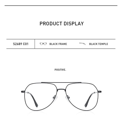 Designer Classic Pilot Glasses Frame For Men Women Fashion Prescription Glasses Frames Optical Eyewear The Clothing Company Sydney