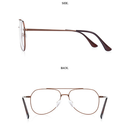 Designer Classic Pilot Glasses Frame For Men Women Fashion Prescription Glasses Frames Optical Eyewear The Clothing Company Sydney