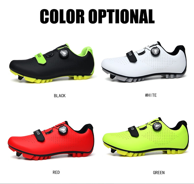 Carbon Fiber Breathable Triathlon Mountain Bike Sneakers Sport Road Racing Bicycle Spin Buckle Cycling Shoes The Clothing Company Sydney