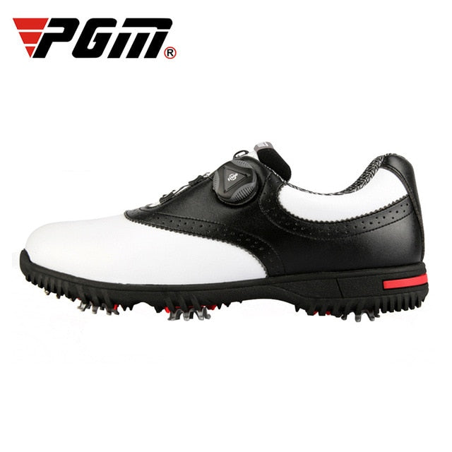 PGM Men Golf Shoes Waterproof Sports Shoes Rotating Buckles Anti-slip Sneakers Multifunctional Golf Trainers The Clothing Company Sydney