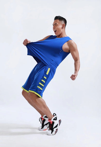 Men's Ladies Basketball Jerseys Uniforms Set blank breathable dry quick basketball shirts+shorts Set The Clothing Company Sydney