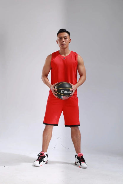 Men's Ladies Basketball Jerseys Uniforms Set blank breathable dry quick basketball shirts+shorts Set The Clothing Company Sydney