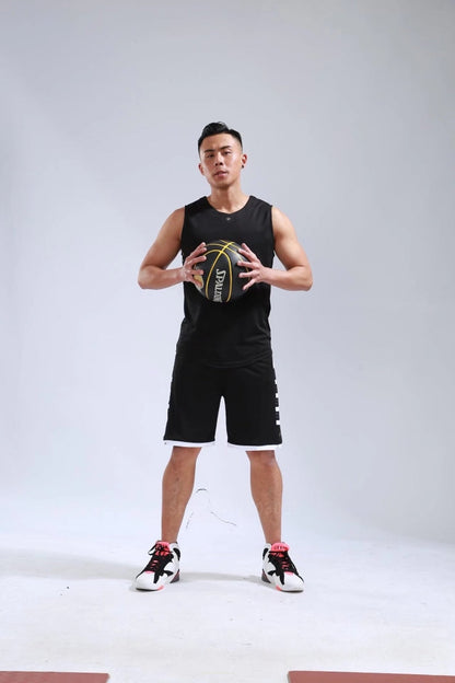 Men's Ladies Basketball Jerseys Uniforms Set blank breathable dry quick basketball shirts+shorts Set The Clothing Company Sydney