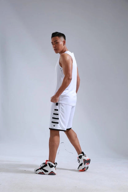 Men's Ladies Basketball Jerseys Uniforms Set blank breathable dry quick basketball shirts+shorts Set The Clothing Company Sydney