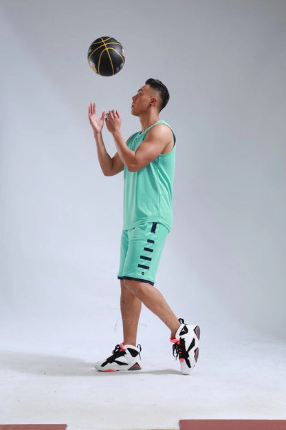 Men's Ladies Basketball Jerseys Uniforms Set blank breathable dry quick basketball shirts+shorts Set The Clothing Company Sydney