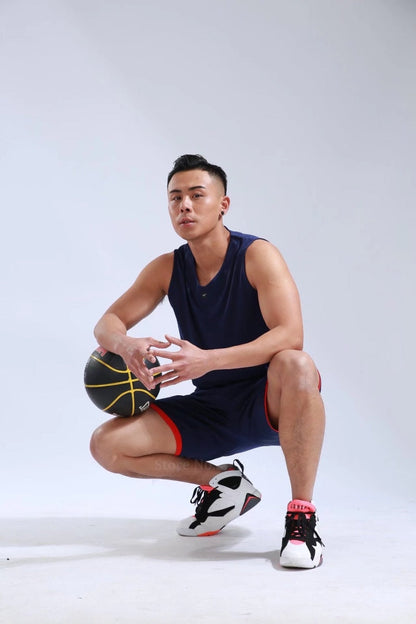 Men's Ladies Basketball Jerseys Uniforms Set blank breathable dry quick basketball shirts+shorts Set The Clothing Company Sydney