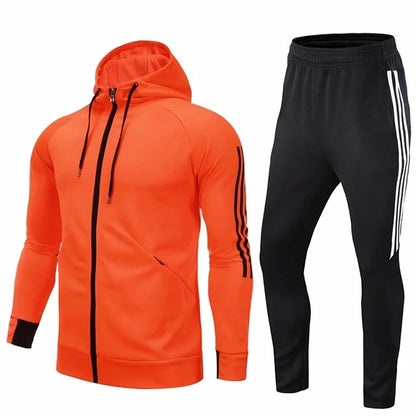 Long Sleeve Hooded Jacket Soccer Hoodie Running Jacket Adult Sports Training suit Sport Suit Autumn Winter Men Football Tracksuits The Clothing Company Sydney