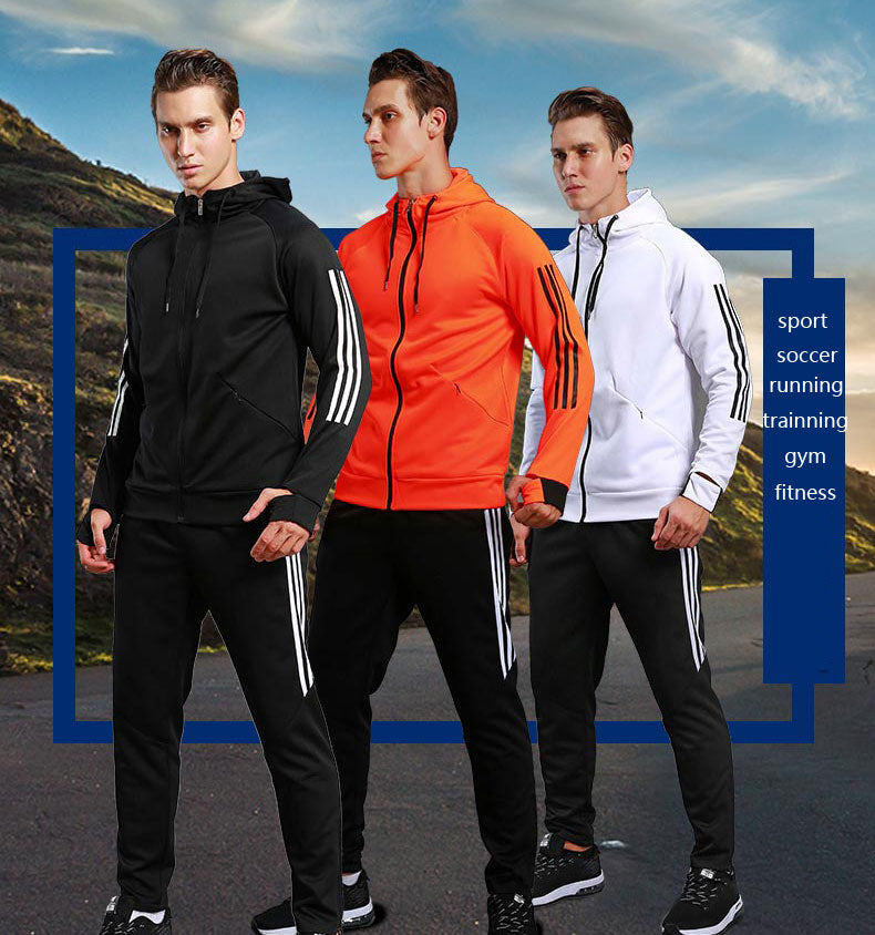 Long Sleeve Hooded Jacket Soccer Hoodie Running Jacket Adult Sports Training suit Sport Suit Autumn Winter Men Football Tracksuits The Clothing Company Sydney