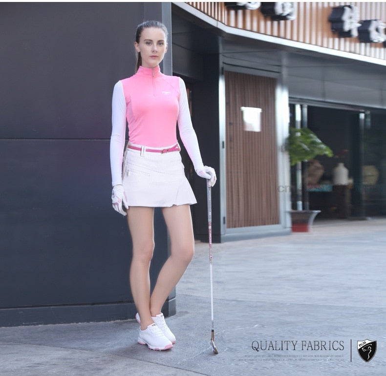 Ladies Golf Skirt Women Badminton Table Tennis High Waist Pleated Sport Wear Short Skirt Golf Clothing The Clothing Company Sydney