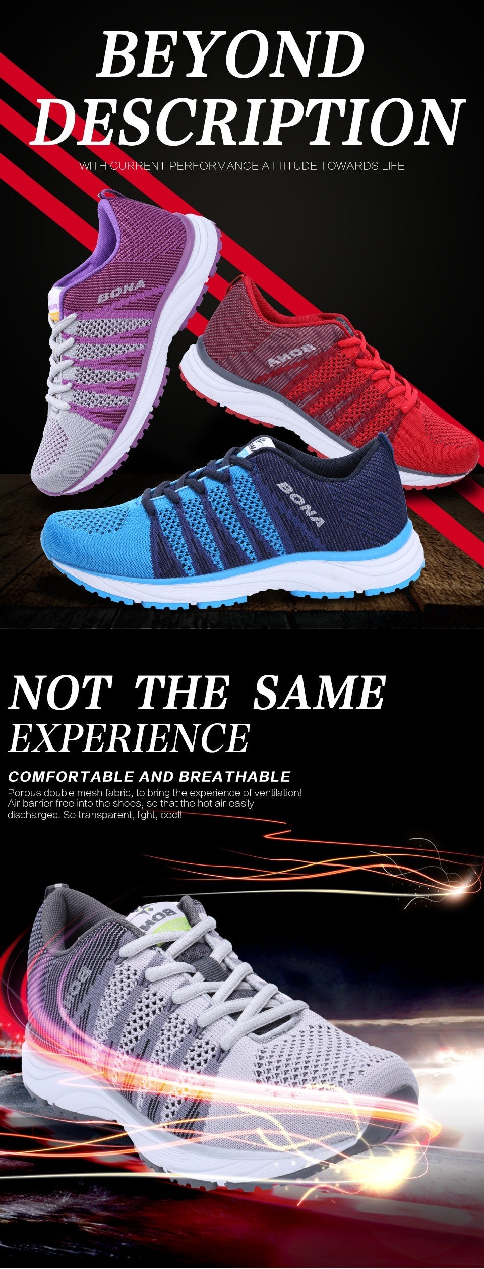 Breathable Running Tennis Outdoor Walking Jogging Sneakers Lace Up Mesh Athletic Shoes Sneakers The Clothing Company Sydney