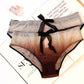 Bow Sweet Transparent Panties Soft Breathable Cute Underwear Ladies Cotton Briefs Gradient  Sexy Panties The Clothing Company Sydney