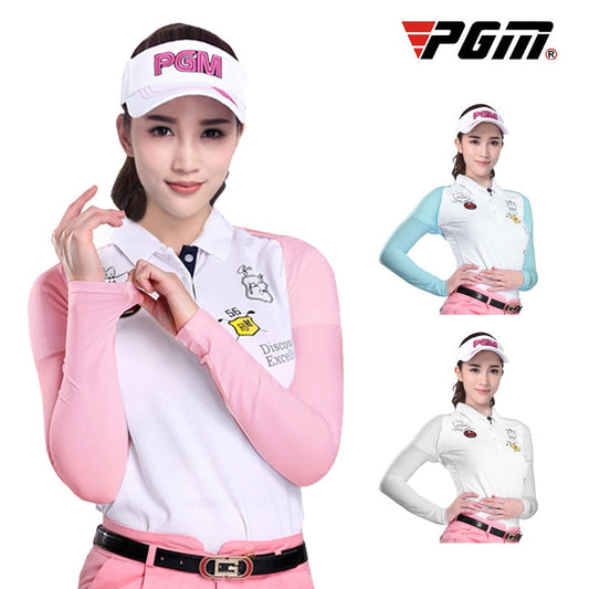 Arm Sleeves Golf Cooling Shawl Summer Sun Protection Women's Long-Sleeved Ice Silk Bottoming Shirt Anti-UV Arm Sleeve The Clothing Company Sydney