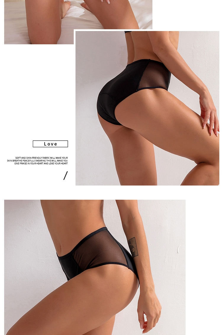 4-layer Menstrual Panties Physiological Pants Leak Proof Underwear Women Period Mesh Breathable Briefs Underwear The Clothing Company Sydney