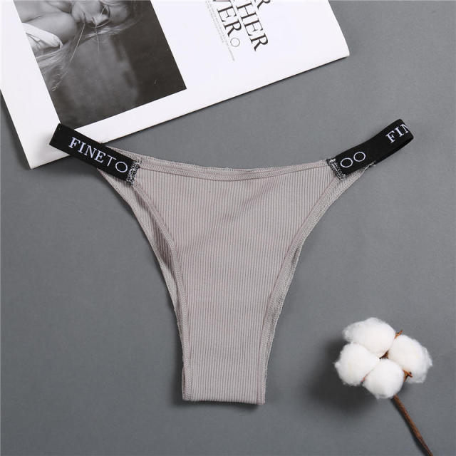 Women's Cotton Briefs Underpants Sexy Panties Thong Pantys Underwear Solid Color Intimates Lingerie The Clothing Company Sydney