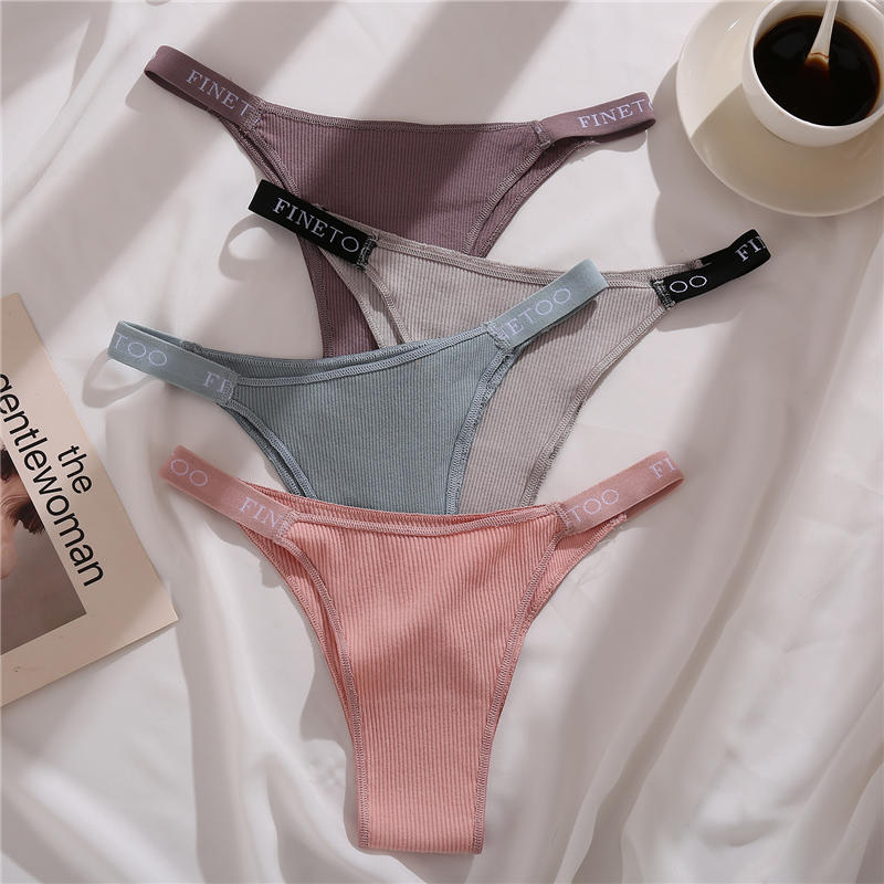 Women's Cotton Briefs Underpants Sexy Panties Thong Pantys Underwear Solid Color Intimates Lingerie The Clothing Company Sydney