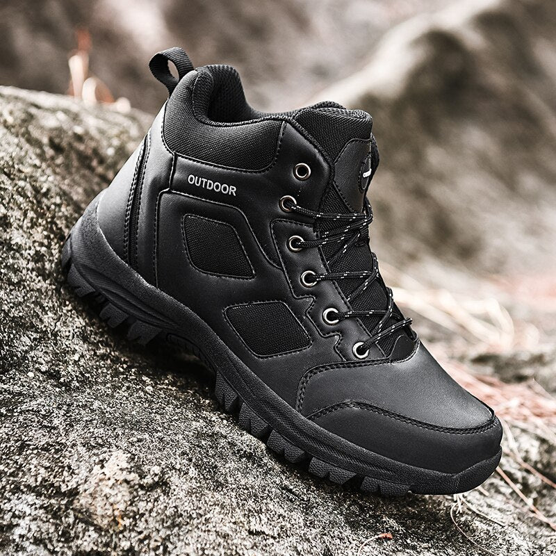 Mens Ladies Outdoor Hi-top Trekking Shoes Breathable Non-slip Sports Climb Rock Sneakers Hiking Boots The Clothing Company Sydney