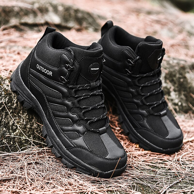 Mens Ladies Outdoor Hi-top Trekking Shoes Breathable Non-slip Sports Climb Rock Sneakers Hiking Boots The Clothing Company Sydney